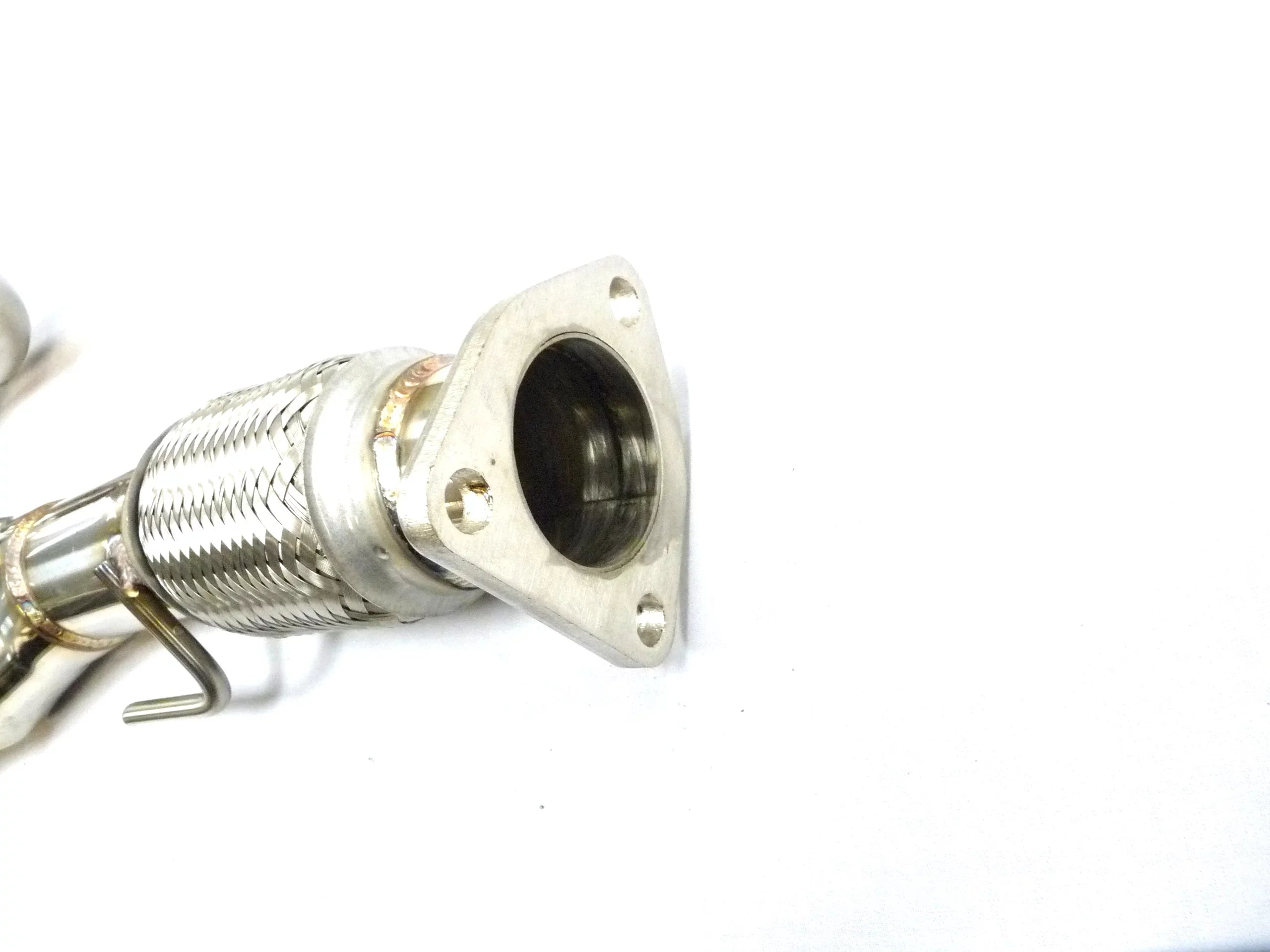 Stainless Steel Flex Pipe Fitment For 2009 thru 2014 Acura TL J35Z J37 V6 FWD Only By OBX-RS