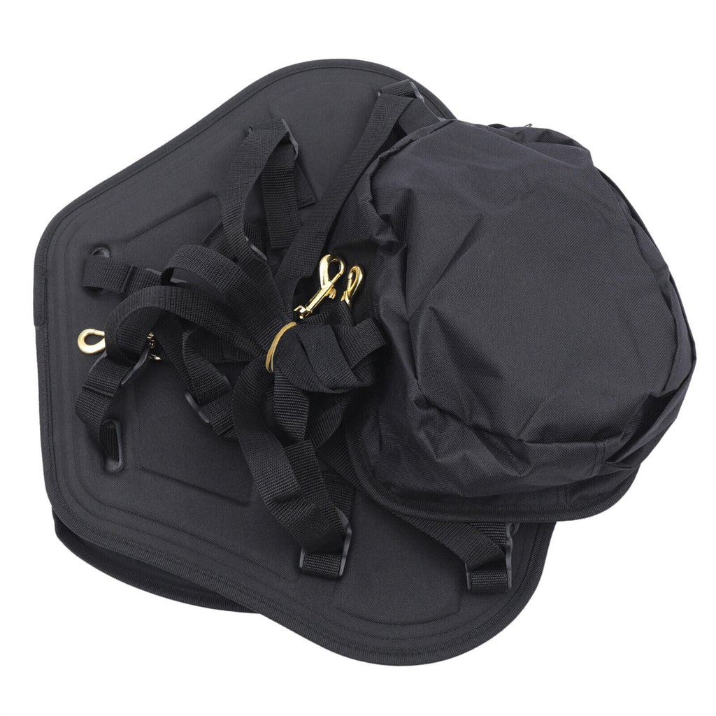 Padded Kayak Seat Cushion Seat Comtable Rest Kayak Seat w/ Storage Bag Seat