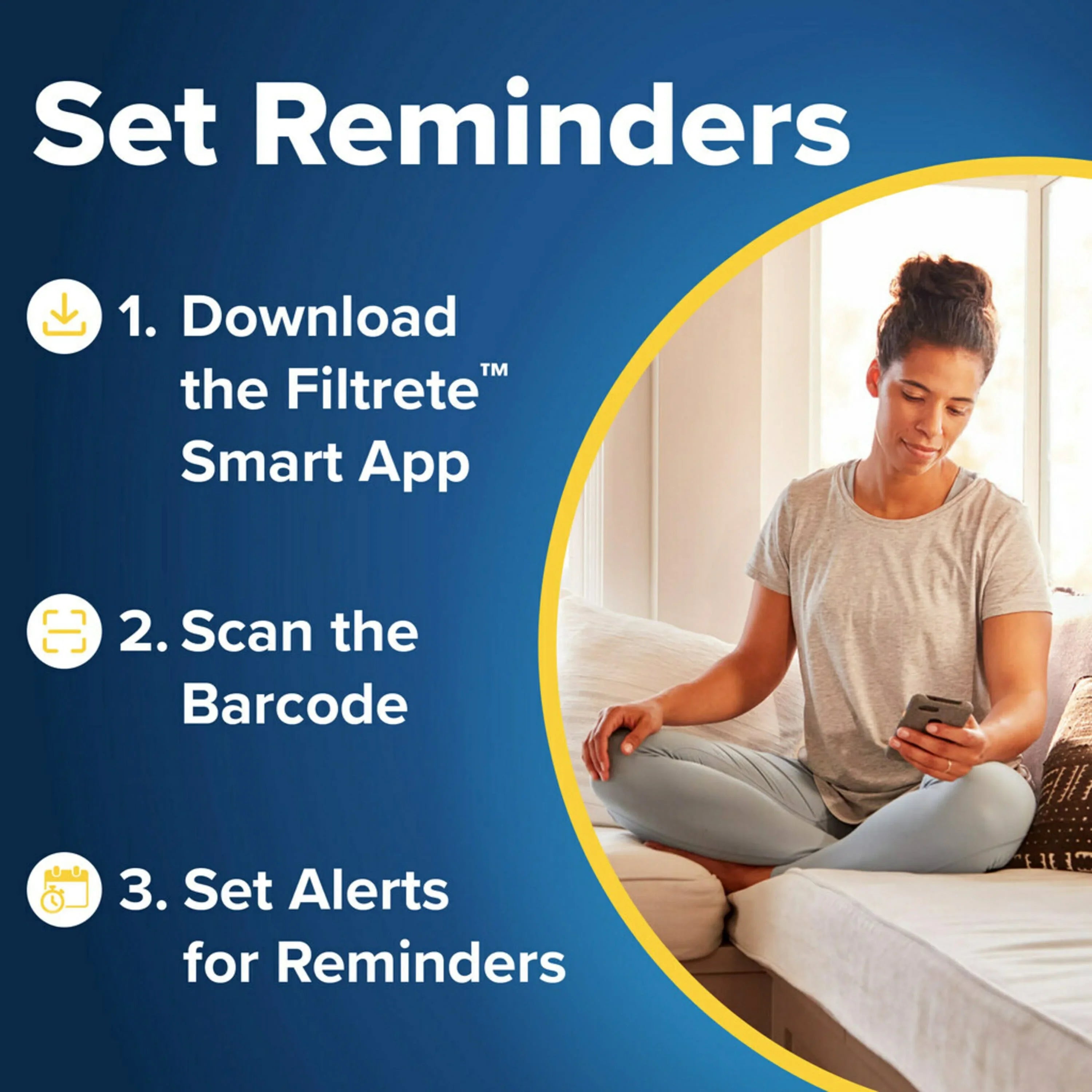 Filtrete 14x20x1 Air Filter, MPR 1000 MERV 11, Allergen Defense, 2 Filters