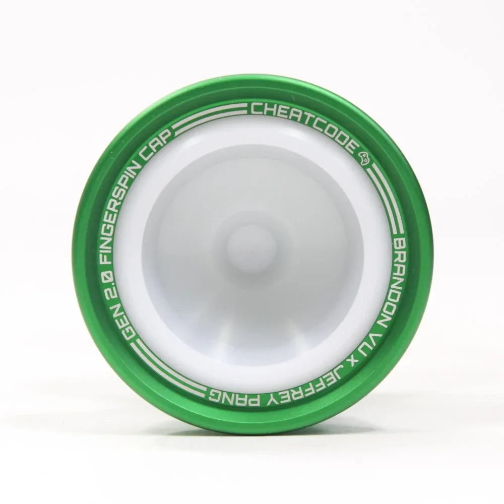Brandon Vu x Jeffrey Pang CHEATCODE Yo-Yo - The Ultimate Fingerspin YoYo (Green)