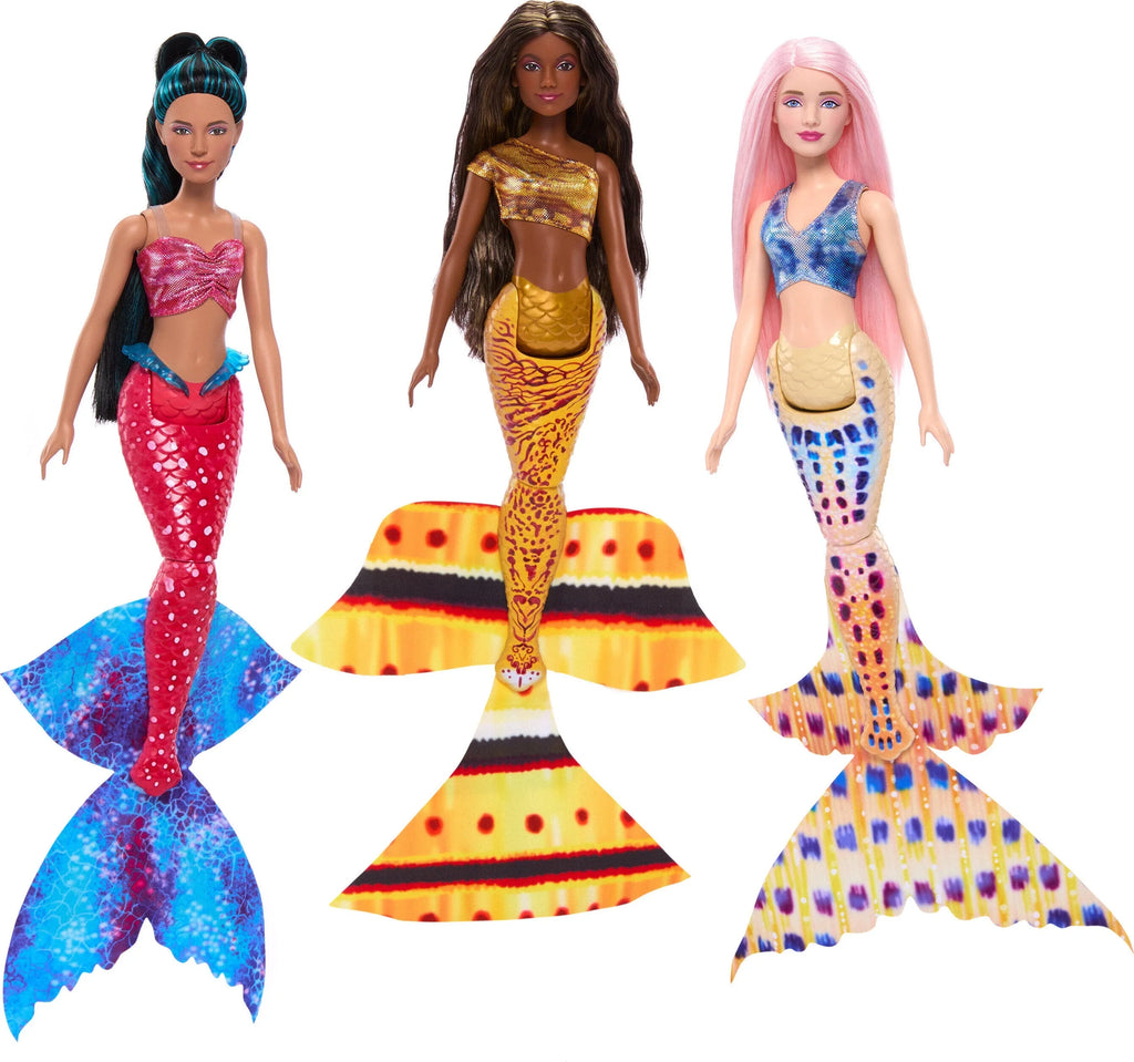 Disney The Little Mermaid Ultimate Ariel Sisters Doll 7-Pack, Set with 7 Fashion Mermaid Dolls