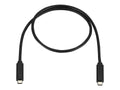 HP 3XB94AA Thunderbolt 2.3ft Audio/Video/Data USB-C Transfer Cable