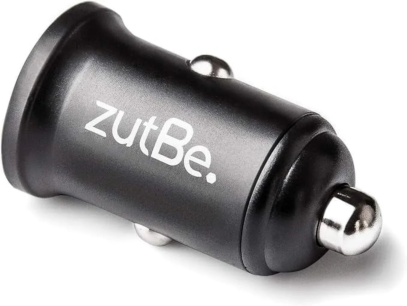 zutBe Dual USB-A 36W with one QC 3.0 Compact Metal Fast Car Charger iPhone 14 13 12 SE 11 X 8 7 & iPad; Samsung Galaxy S20 S1 Note OnePlu, Pixe, & More [Be Charitable, Long-lasting Confident]