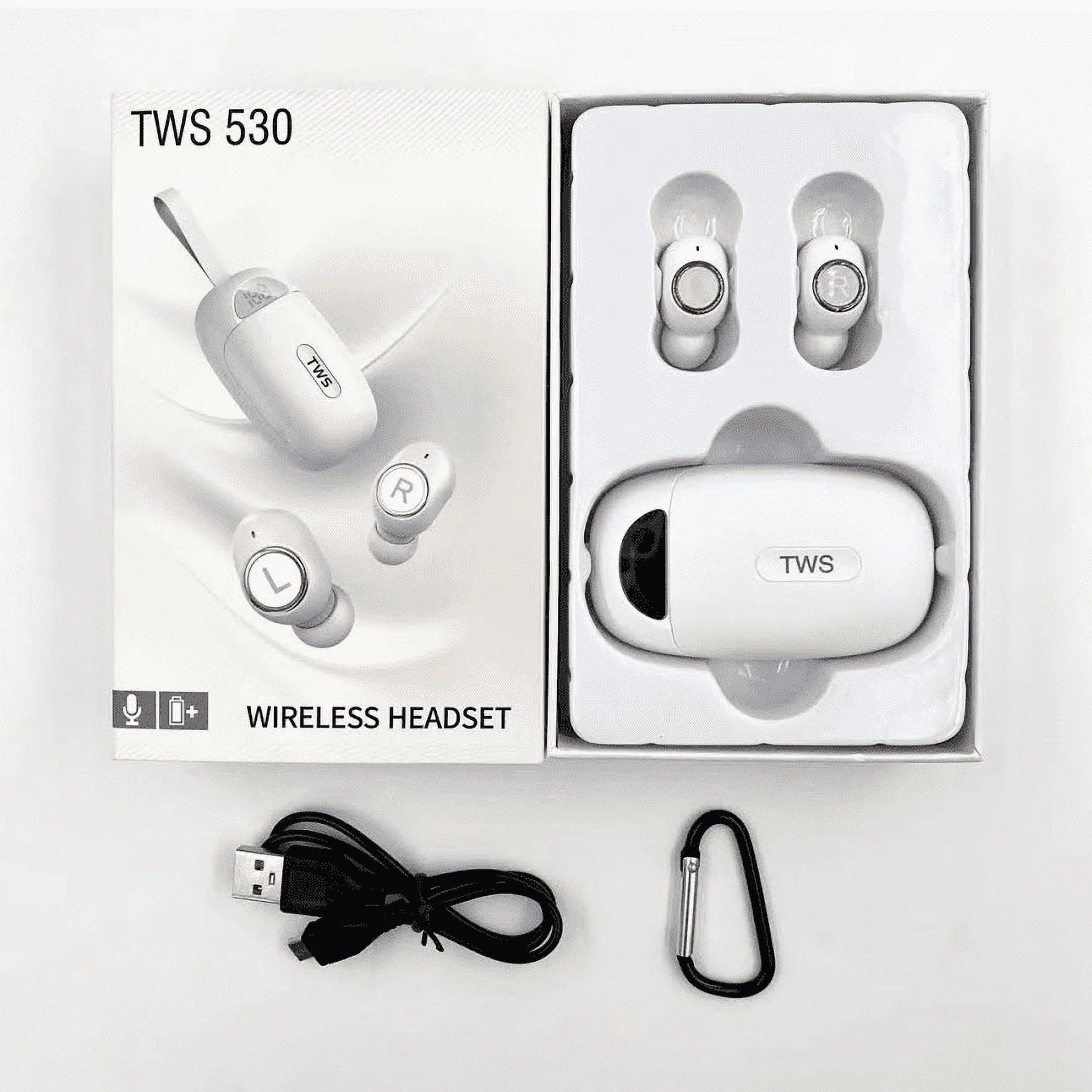 Wireless Earbuds For Sony Xperia Z5 Premium , with Immersive Sound True 5.0 Bluetooth in-Ear Headphones with 2000mAh Charging Case Stereo Calls Touch Control IPX7 Sweatproof Deep Bass