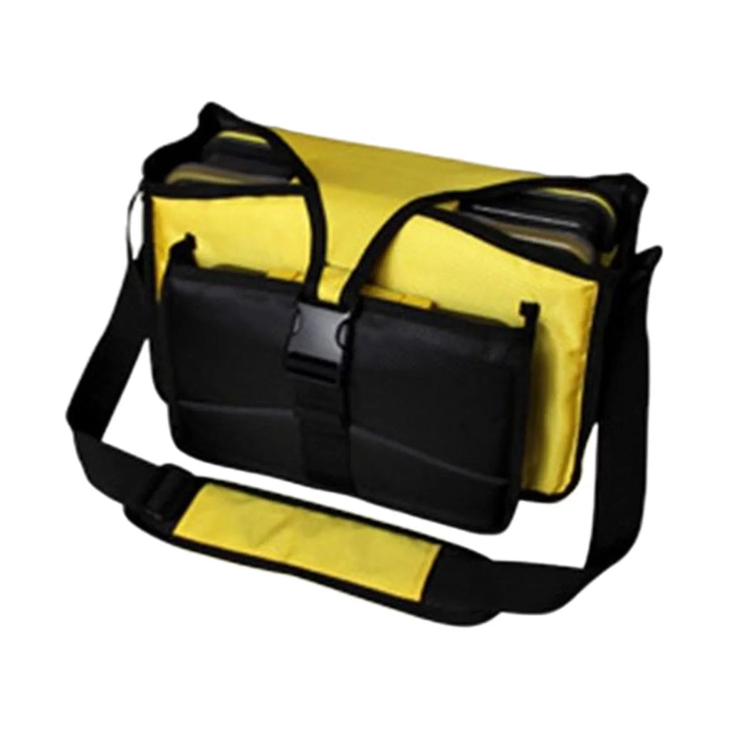 Fishing Tackle Bag Shoulder Bag Fishing Bag Gift Men Storage Bag Portable Tackle Box Organizer fishing lures Bag Sea Fishing Yellow