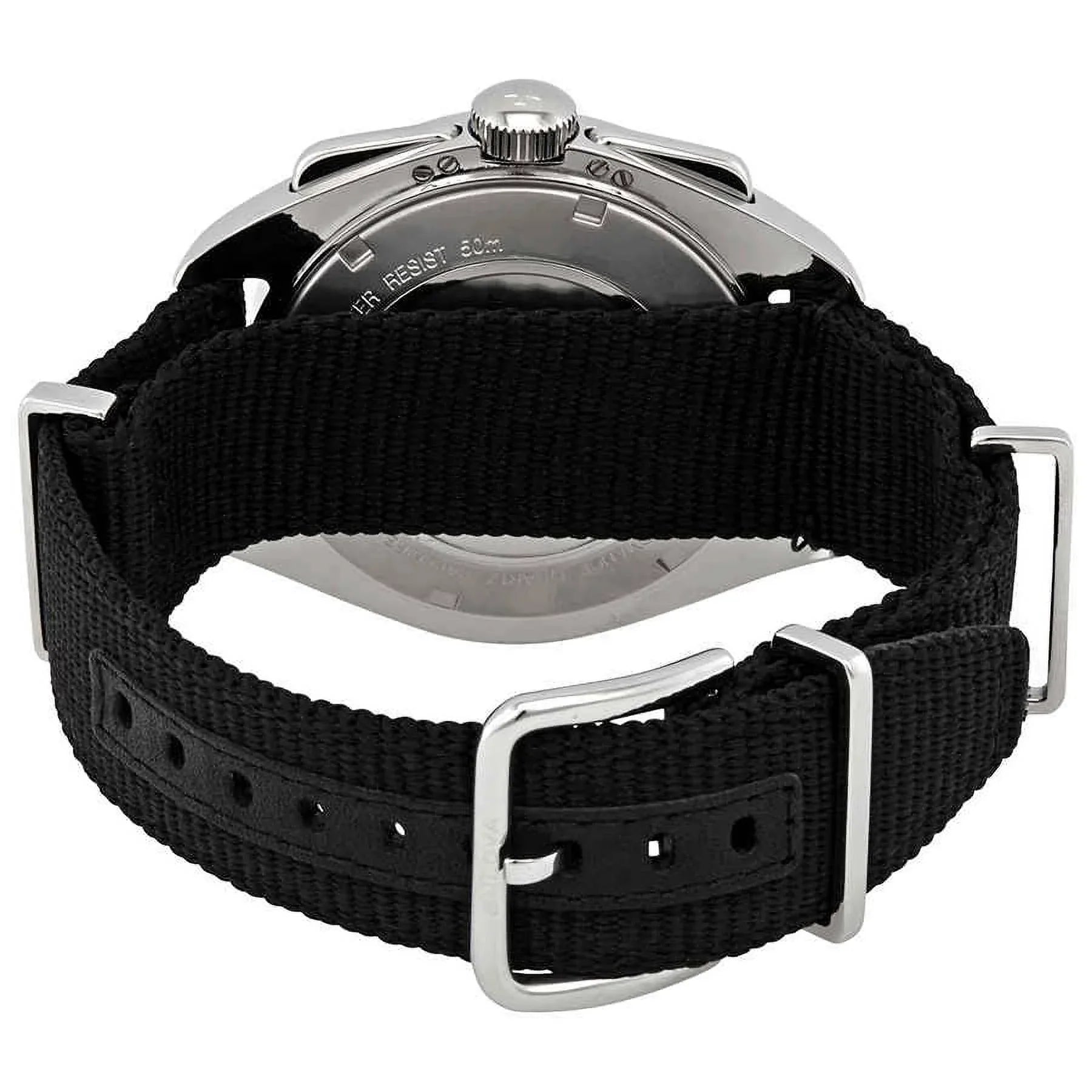 Bulova Special Edition Lunar Pilot Chronograph Black Dial Men's Watch 96A225