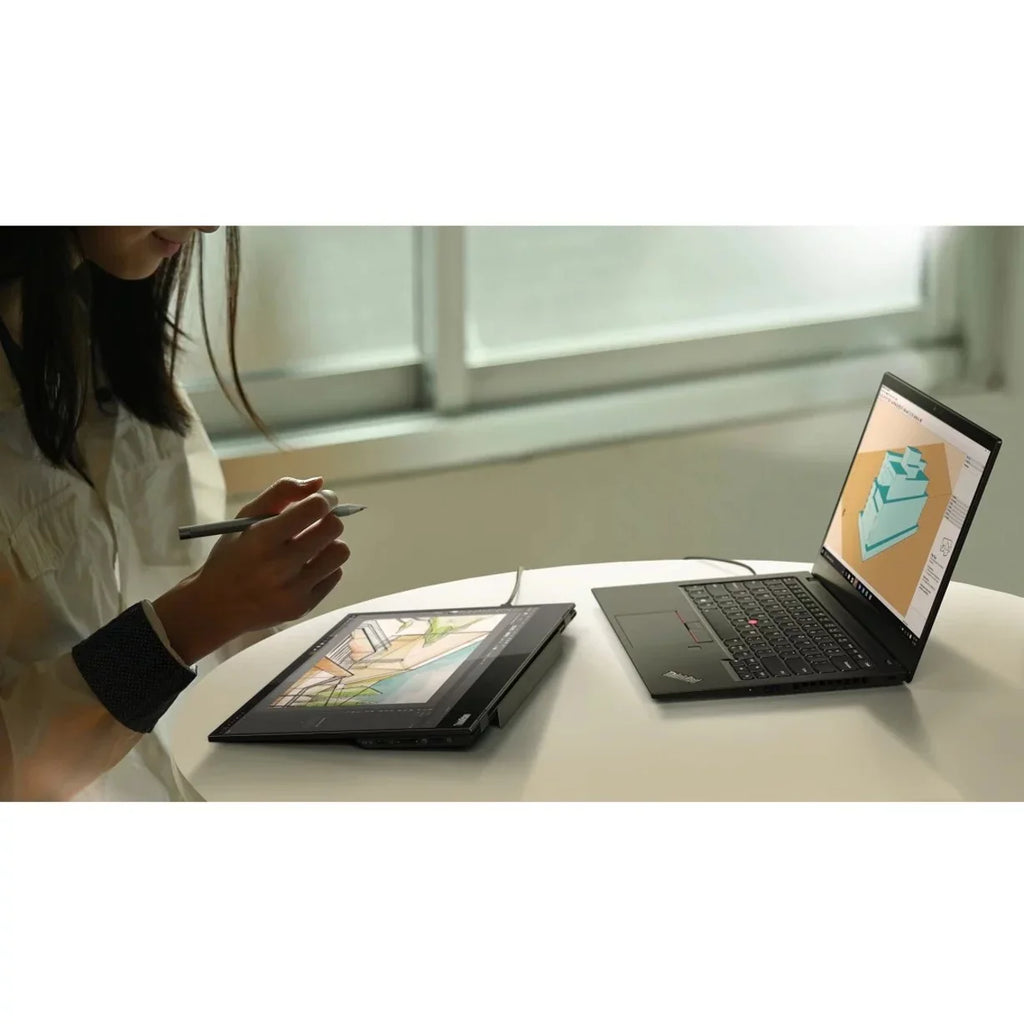 Lenovo ThinkVision M14t 14" LCD Touchscreen Monitor - 16:9 - 6 ms Extreme Mode