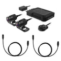 Kenwood STZ-RF200WD Motorsports HD Dash Cam with GPS and Rear-View Camera with 2 Kenwood STZ-RFCC500 16ft (5m) Extensional Cable