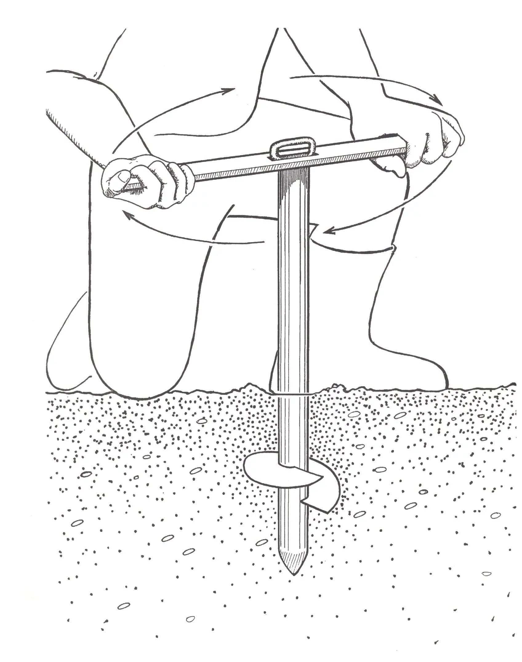 Ironwood Pacific 22" Two-Piece Sand Anchor with Storage Bag