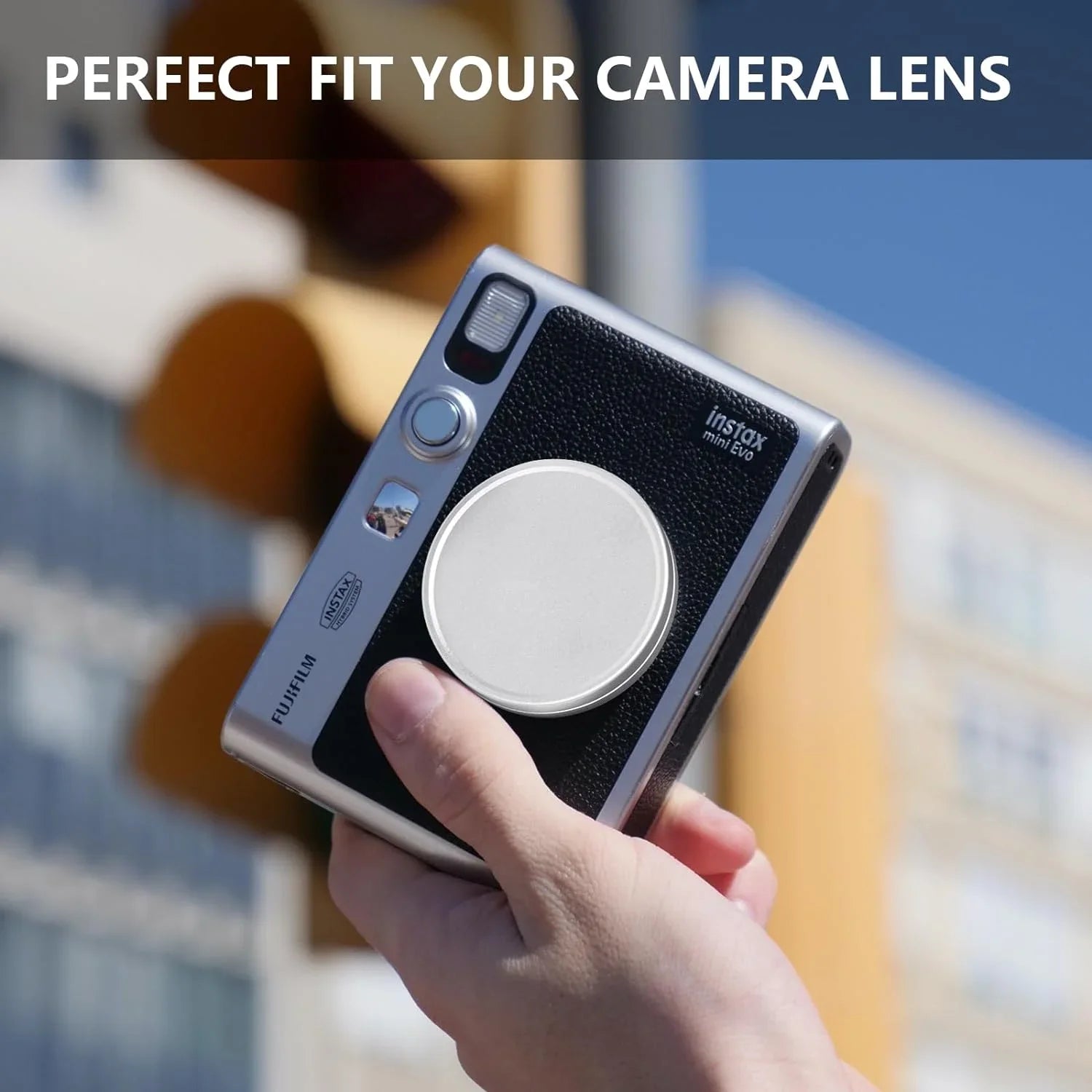 Lens Cap Fujifilm Instax Mini Evo Instant Camera Accessories Fuji Mini Evo with Lens Cap, Mini Picture