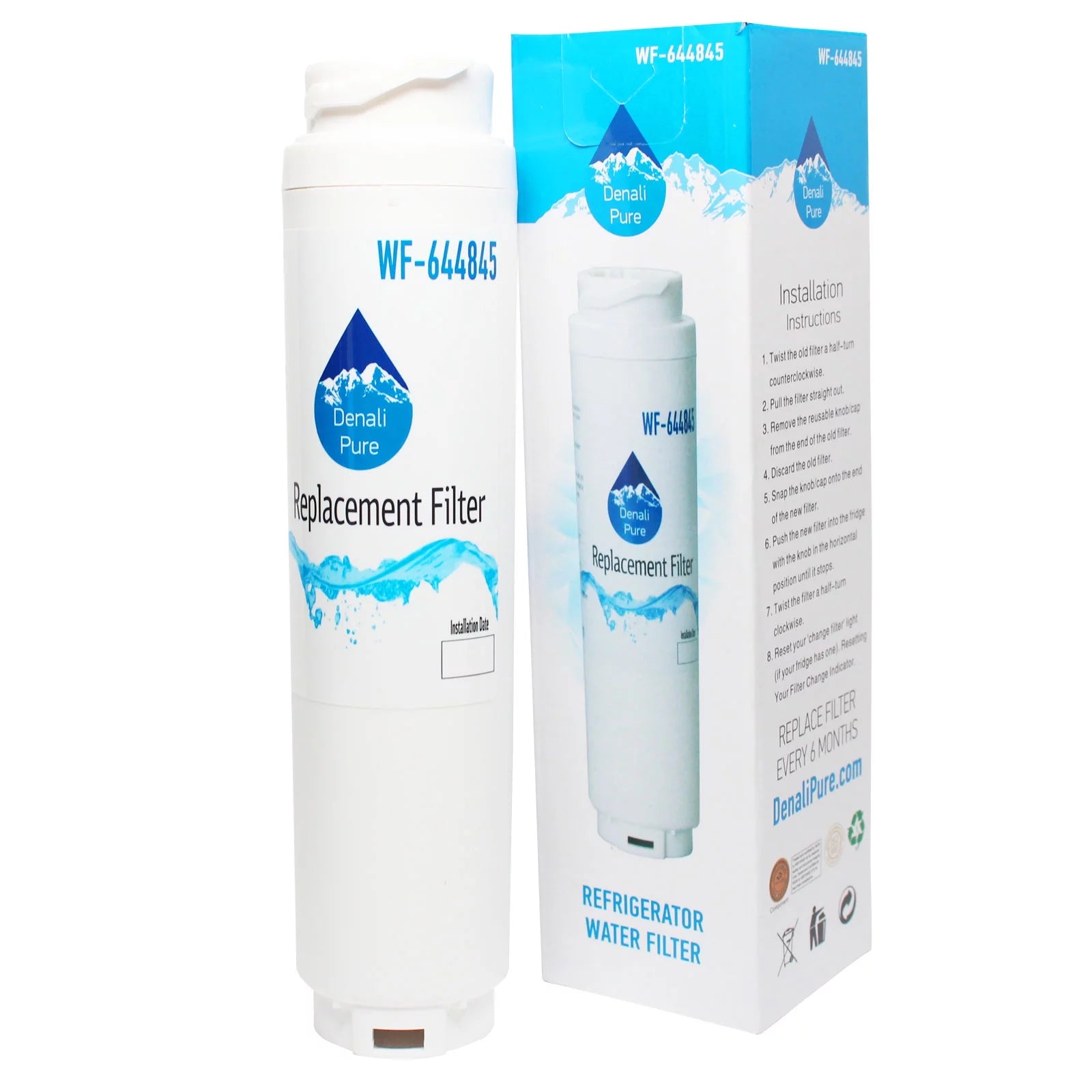 4-Pack with Bosch RWF1110 Refrigerator Water Filter - with Bosch RWF1110 Fridge Water Filter Cartridge