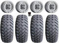 MetalFX Delta Bdlk CC 15" Wheels Gm 32" MotoHammer Tires Can-Am Maverick X3 / Honda Pioneer 1000 / Talon