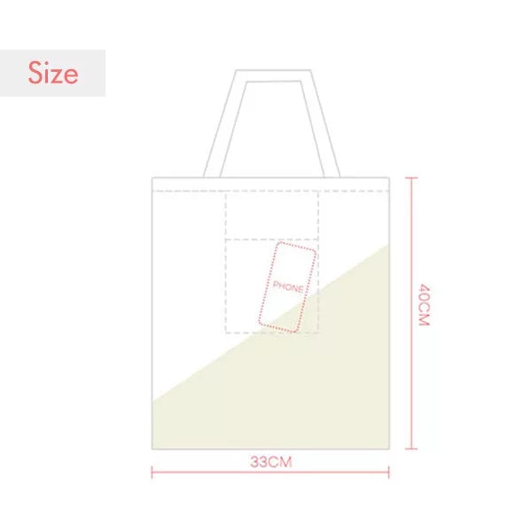 indsia country flag name tote canvas bag shopping satchel casual handbag