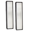 HQRP 2-pack Filter Z Black & Decker BXFLTZ Replacement fits BXAP250 Tower Air Purifier XL