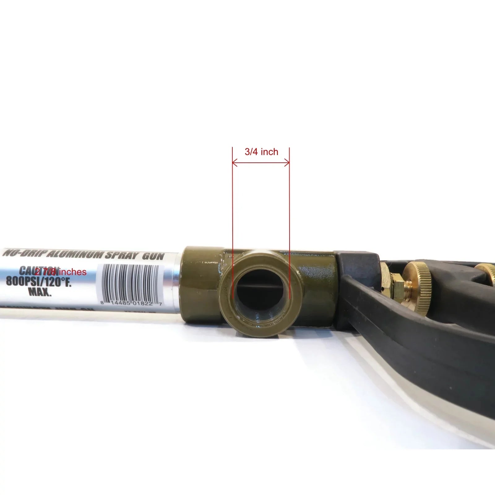 The ROP Shop | JetStream 22" No-Drip Trigger Spray Gun With Aluminum Barrel - Industrial Use