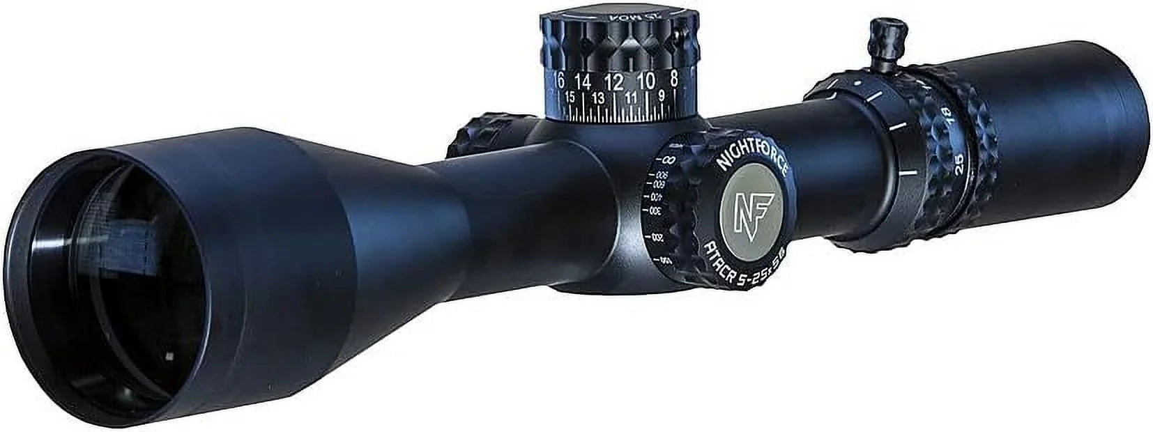 NIGHTFORCE ATACR 5-25x56mm ZeroStop .250 MOA DigIllum Center Only Illumination PTL Moar-T Reticle Hunting Scope (C555)