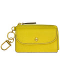 Tory Burch Emerson Saffiano Leather Zip Card Case (Yarrow)