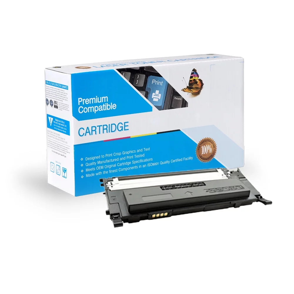 Cartridge Matching with Samsung CLP-315/315W, CLX-3175FN, CLT-K409S Compat Black Tnr