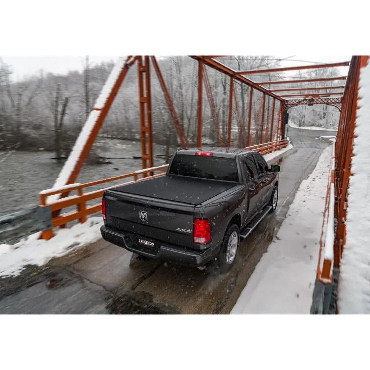 TruXedo Sentry CT Hard Rolling Truck Bed Tonneau Protection | 1585816 | Fits 2019 - 2021 Dodge Ram 1500 w/ Multi-Function (Split) Tailgate 5' 7" Bed (67.4")