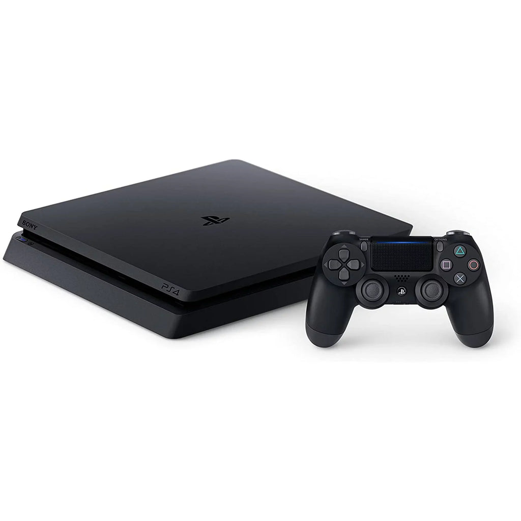 Sony 2215B PlayStation 4 Slim 1TB Gaming Console Black with Gaming Mat BOLT AXTION Bundle Like New