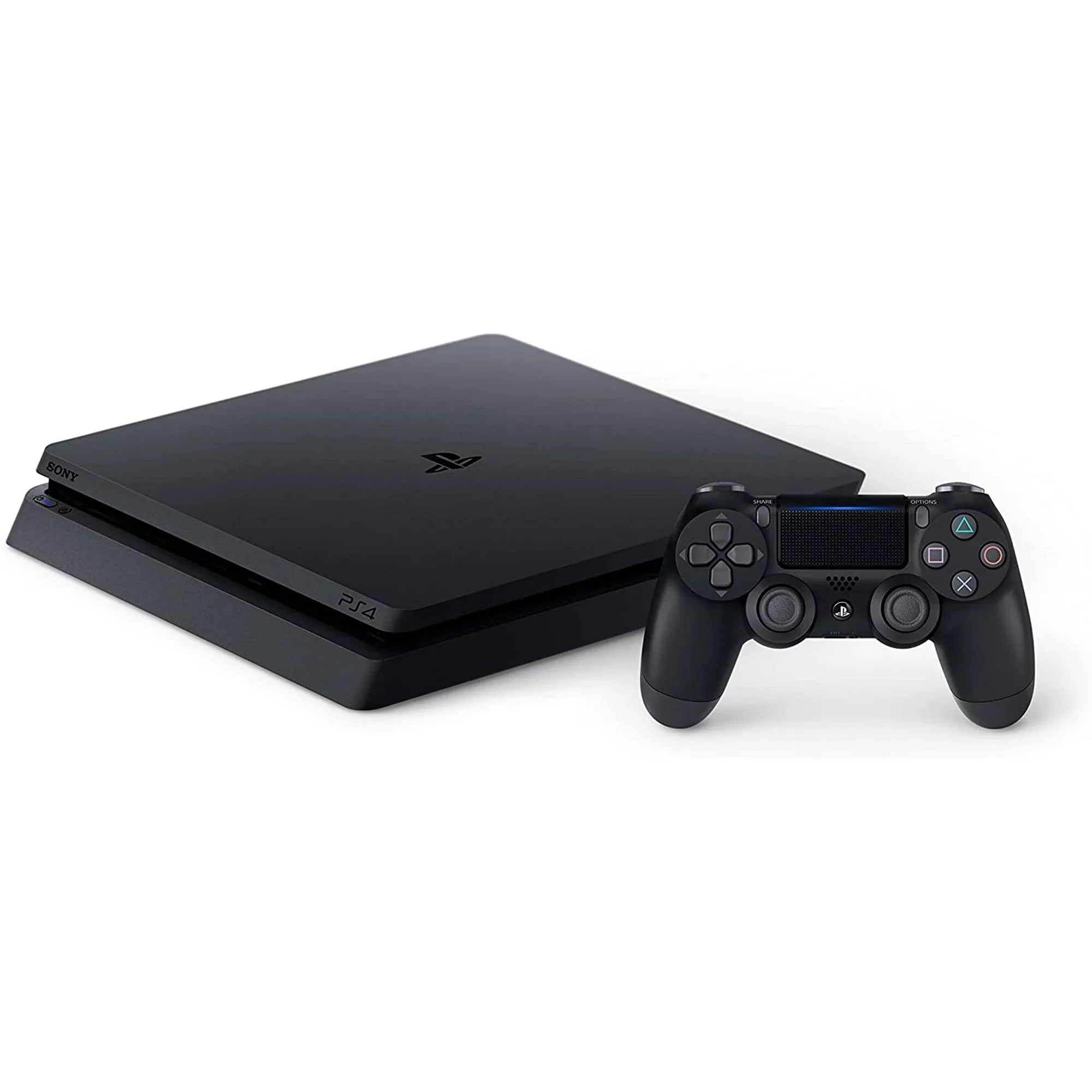 Sony 2215B PlayStation 4 Slim 1TB Gaming Console Black with Gaming Mat BOLT AXTION Bundle Like New