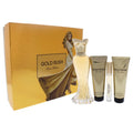 Paris Hilton Gold Rush Perfume Gift Set Women, 4 Pieces