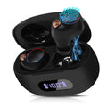 UrbanX True Wireless Bluetooth Earbuds + Charging Case, Black, Dual Connect, IPX5 Water Resistance, Bluetooth 5.2 Connection, Balanced, Bass Boost with Lenovo K5 Pro