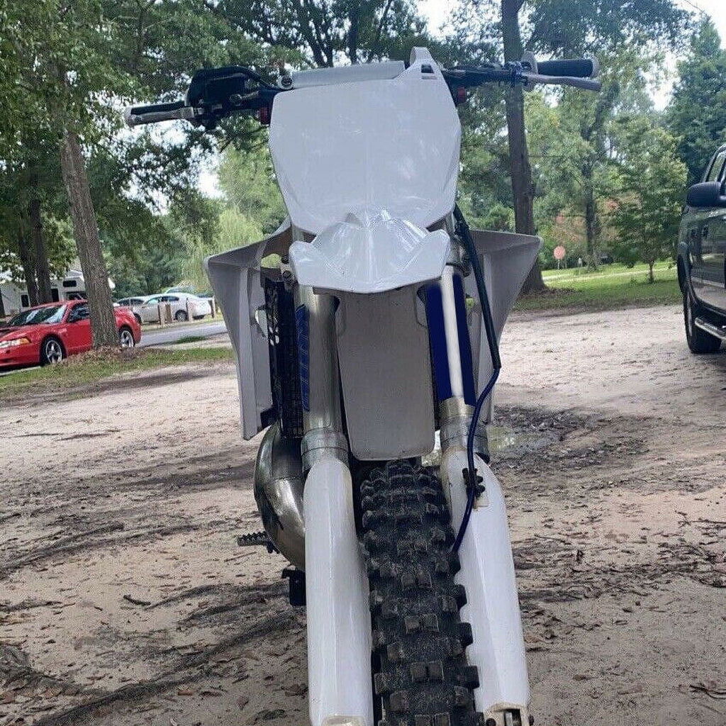 Kojem Restyle Plastic Complete Kit 2002-2014 Yamaha YZ125 YZ250 White