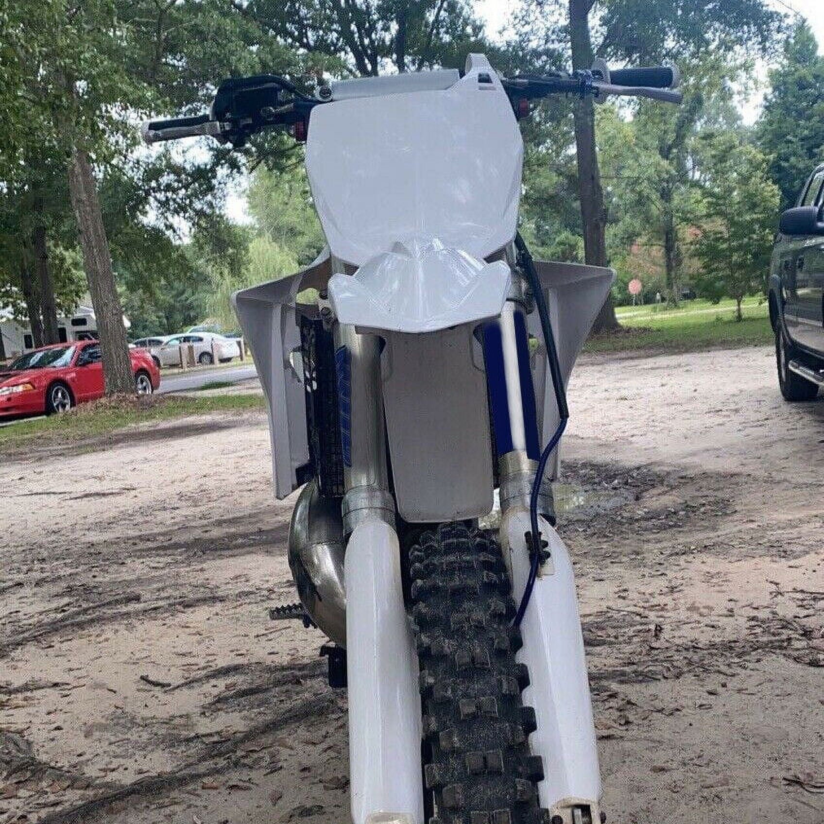 Kojem Restyle Plastic Complete Kit 2002-2014 Yamaha YZ125 YZ250 White