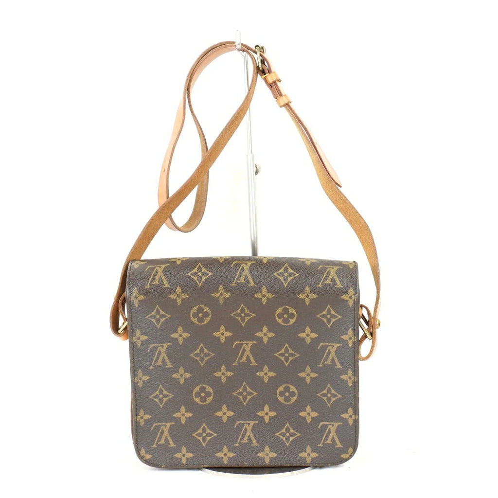 Pre-Owned LOUIS VUITTON Cartesier MM M51253 Shoulder Bag Monogram Canvas Women's (Fair)