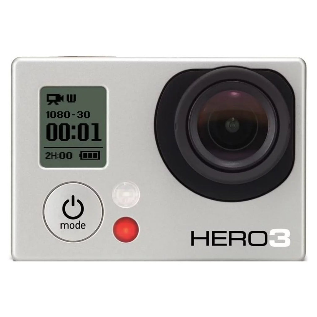 Restored GoPro HERO3 White Edition 1080p Camcorder CHDHE-301 With 35-In-1 Action Camera Accessory Kit (Refurbished)