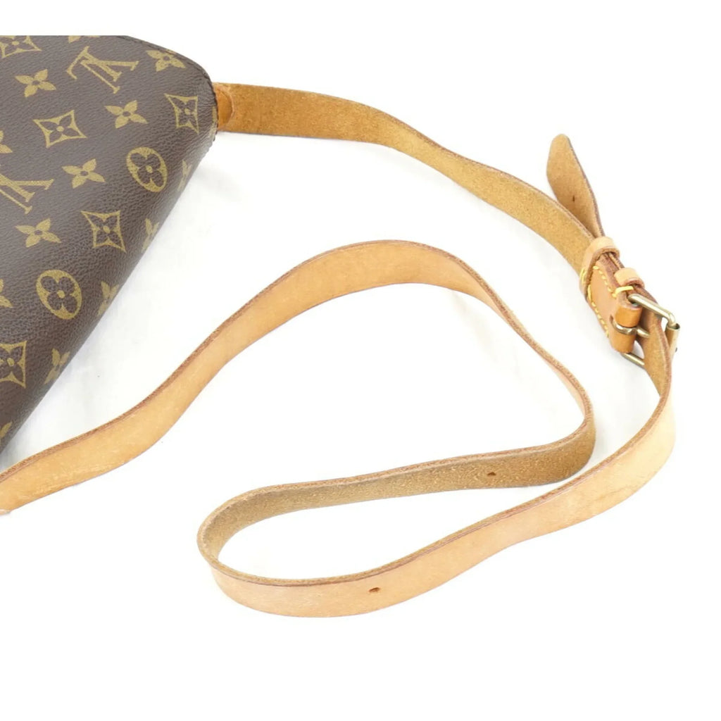 Pre-Owned LOUIS VUITTON Cartesier MM M51253 Shoulder Bag Monogram Canvas Women's (Fair)
