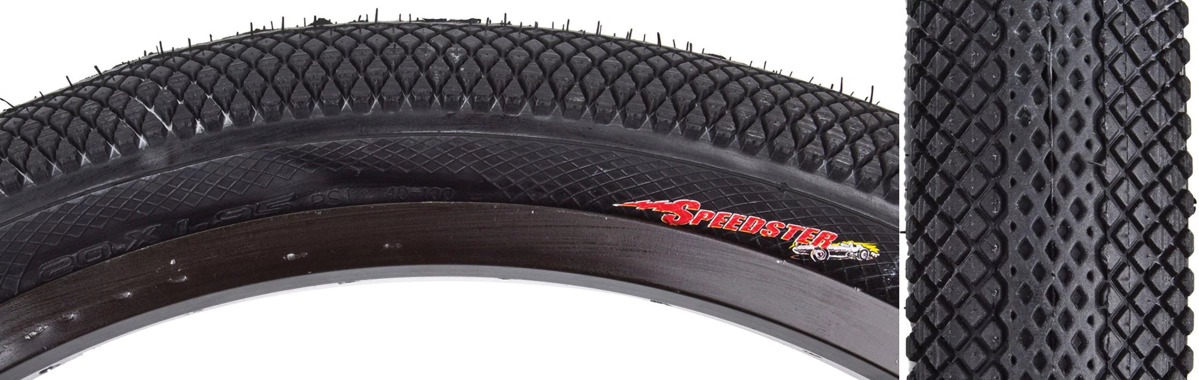 Vee Tire & Rubber Speedster Tire Vee Speedster 20x1.95 Bk Fold