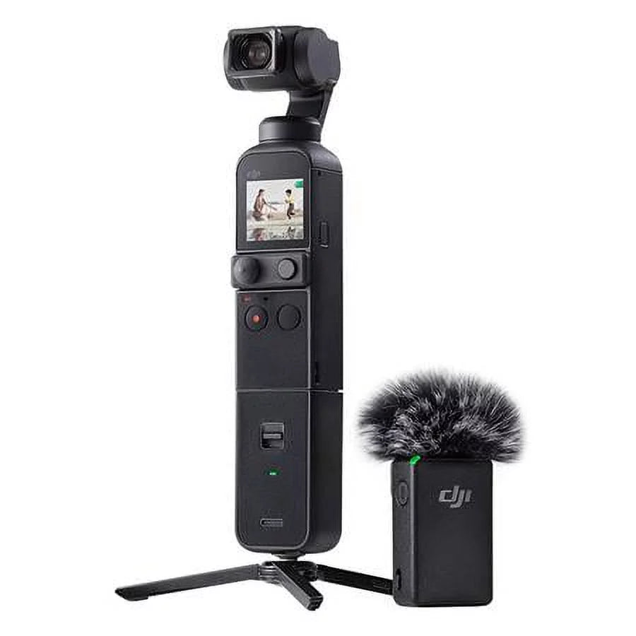 Pocket 2 Gimbal Camera Creator Combo - Bundle with 128GB microSD Card, Flexible Tripod