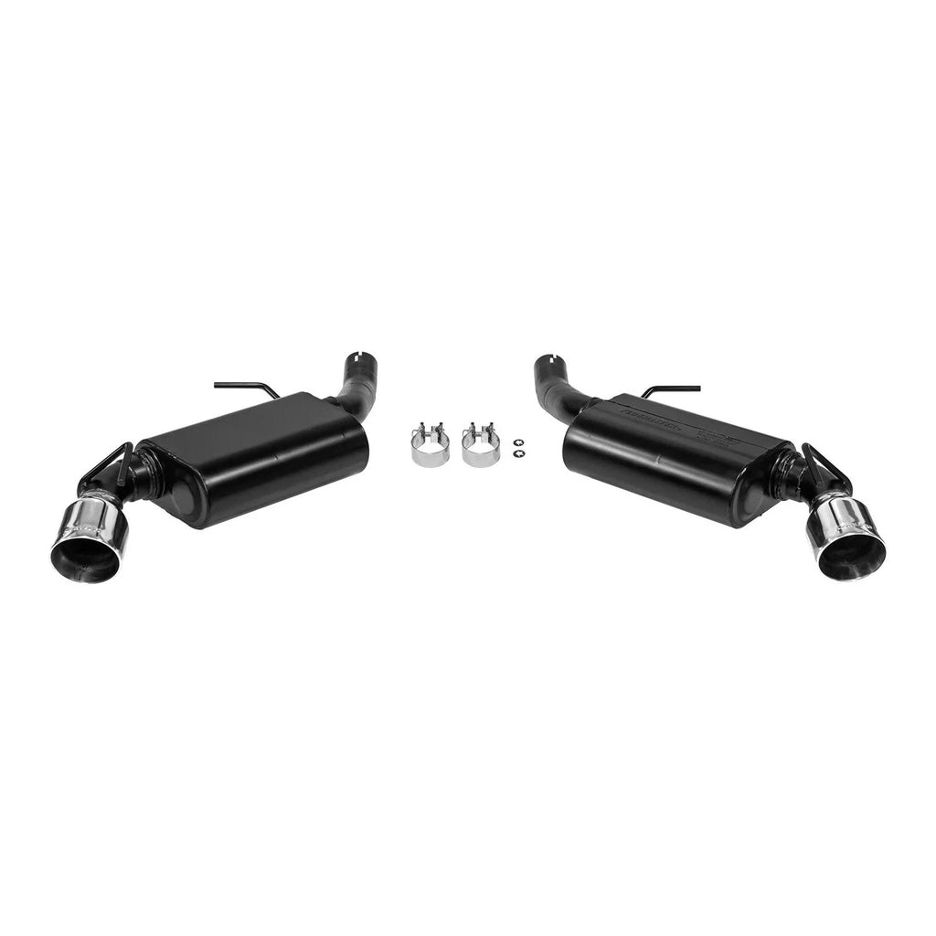 Flowmaster 817743 Axle-back 409S - Dual Rear Exit - American Thunder - Mod/Agg Sound Fits select: 2017 CHEVROLET CAMARO LS/LT, 2016 CHEVROLET CAMARO LT