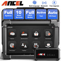 ANCEL X7 OBD2 Scanner Wireless Bluetooth Car Full System Scanner with 10 Reset Services Advanced Automotive Diagnostic Tool OBDII Code Reader Active Test ECU Coding VW AUDI OBD EOBD OBD2 12V Cars
