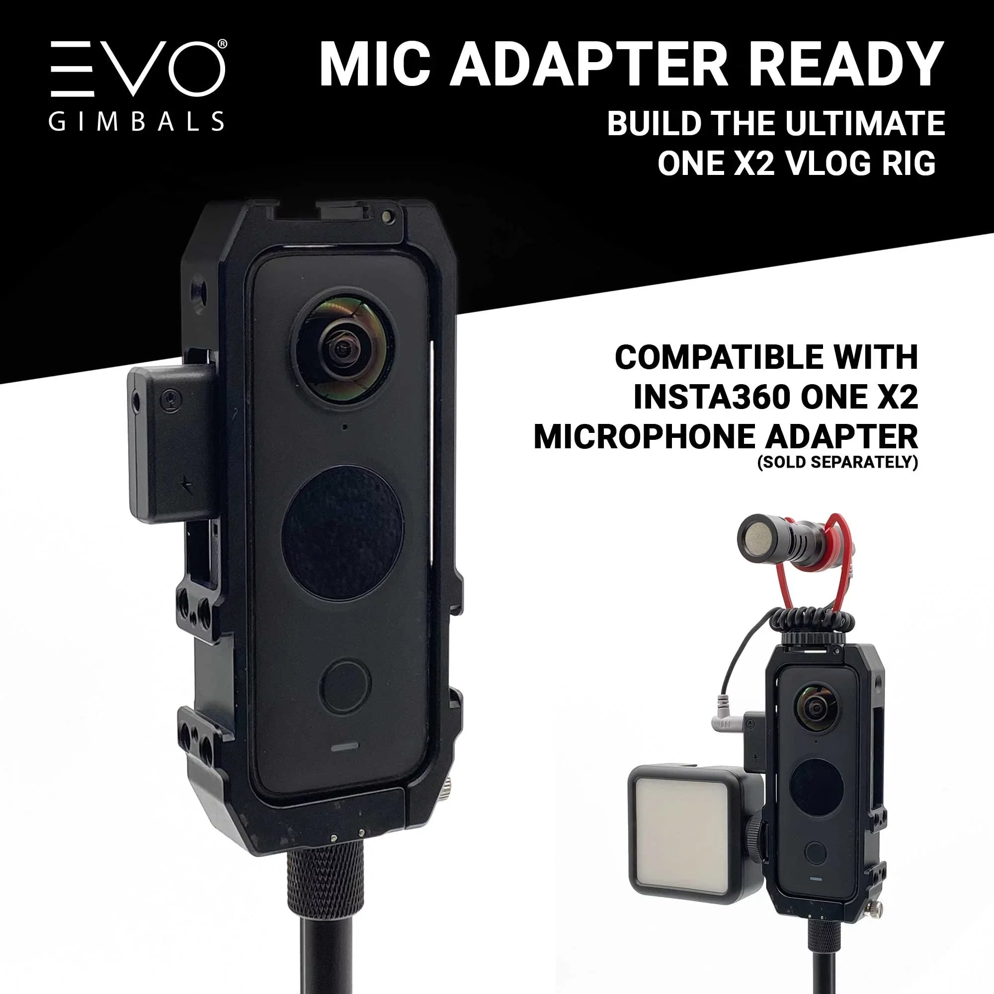 PROX2 Camera Cage Insta360 ONE X2