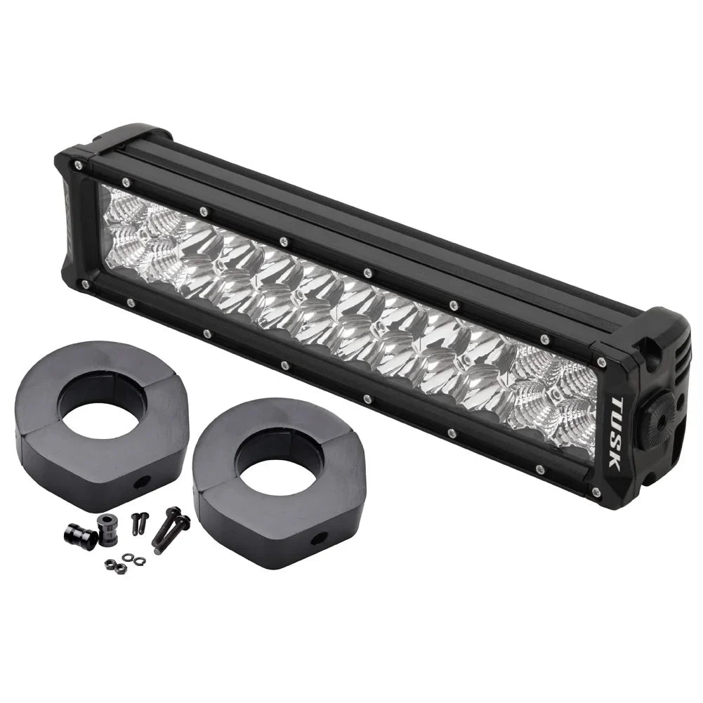 Tusk V2 LED Light Bar Kit 12" Straight For POLARIS RZR XP 1000 Trails and Rocks Edition 2018-2022