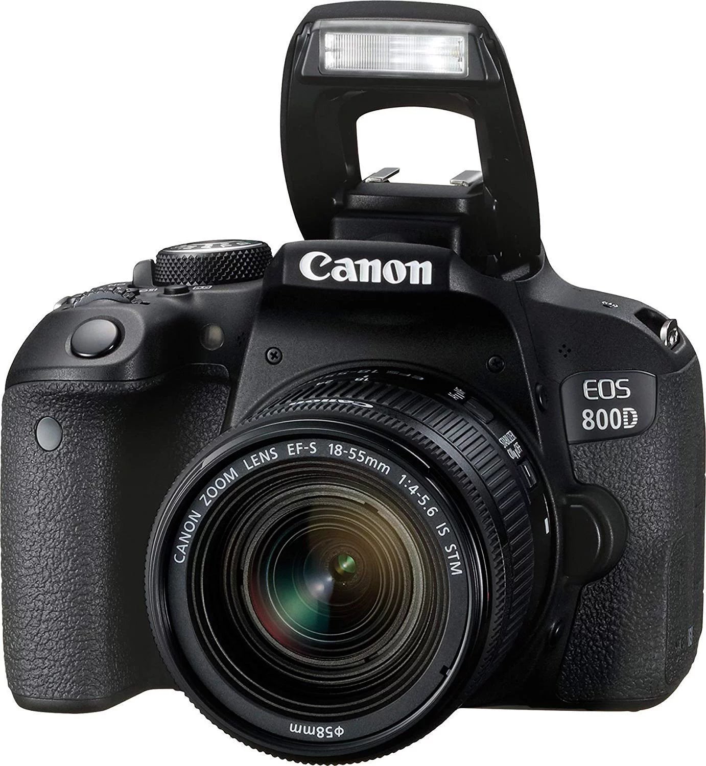 Canon EOS 800D (Rebel T7i) 18-55mm IS STM Lens Bundle SanDisk 32gb SD Card + 3PC Filter Kit