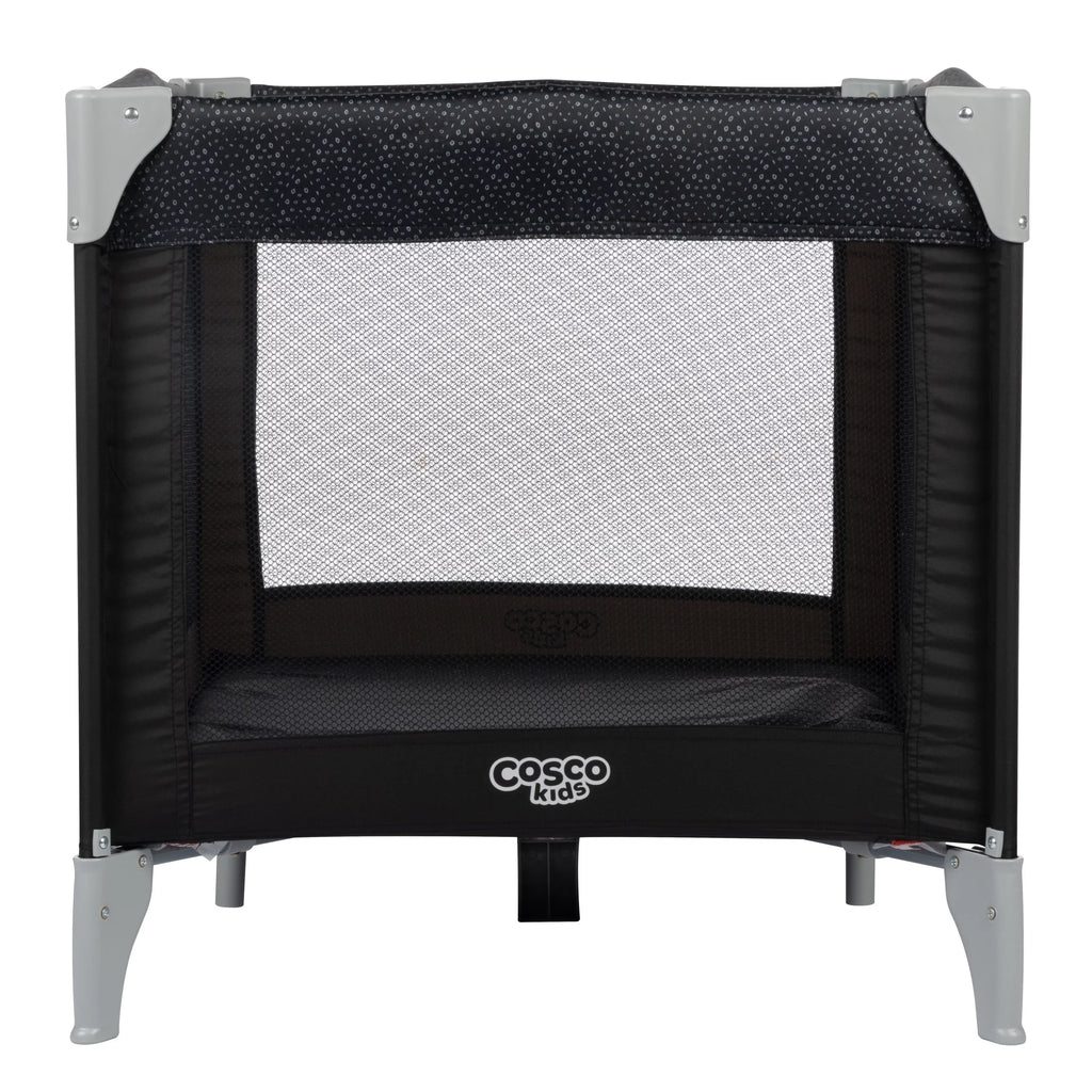 Cosco Kids Funsport Portable Compact Baby Play Yard with Carry Bag, Noir Dot