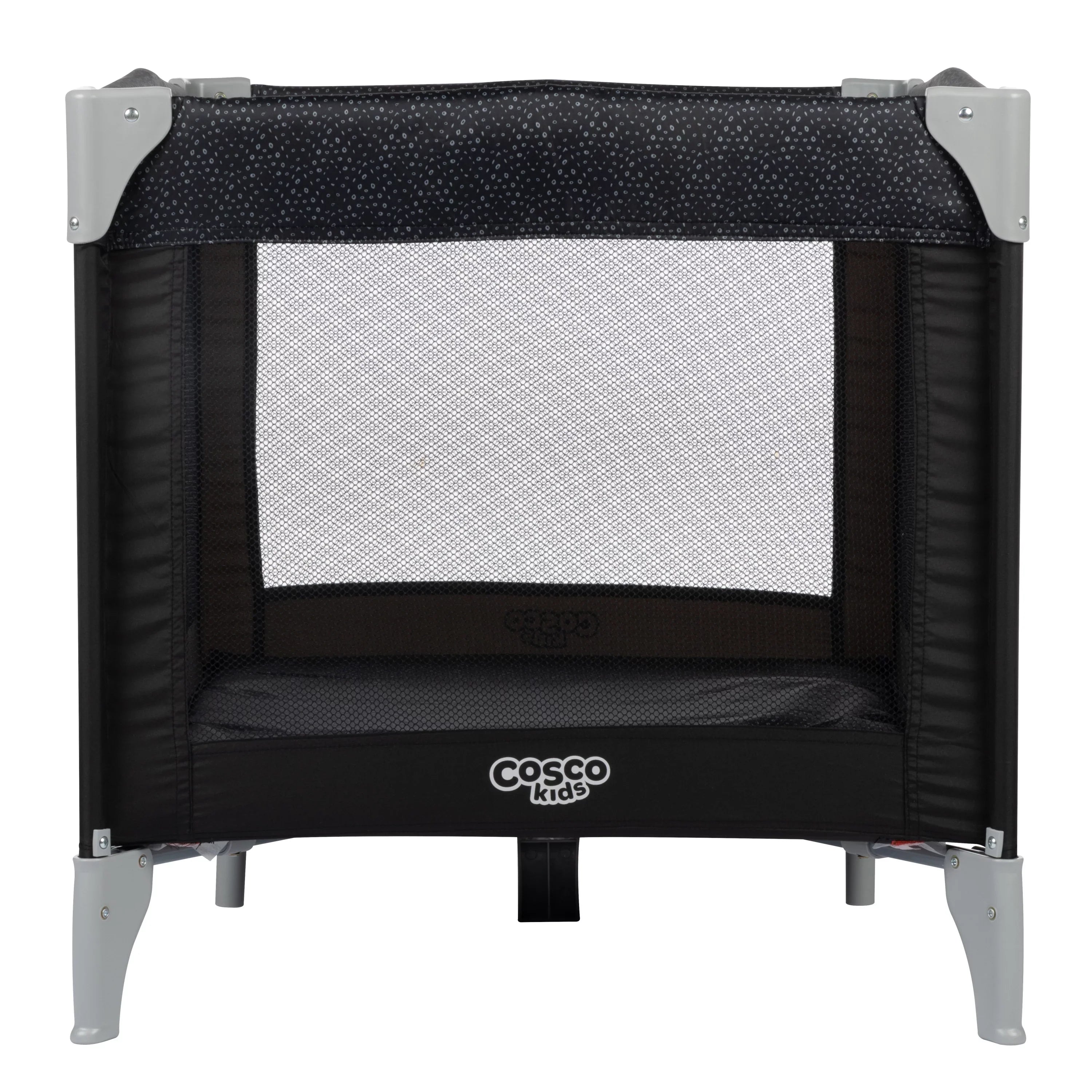 Cosco Kids Funsport Portable Compact Baby Play Yard with Carry Bag, Noir Dot