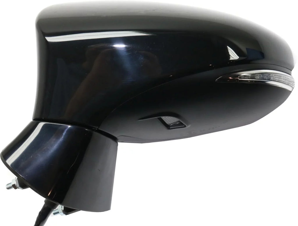 Mirror With 2014-2018 Lexus GS350 2016 GS200t Left Driver Side Heated w/ Blind Spot Detection in Glass In-housing Signal Light Paintable Kool-Vue