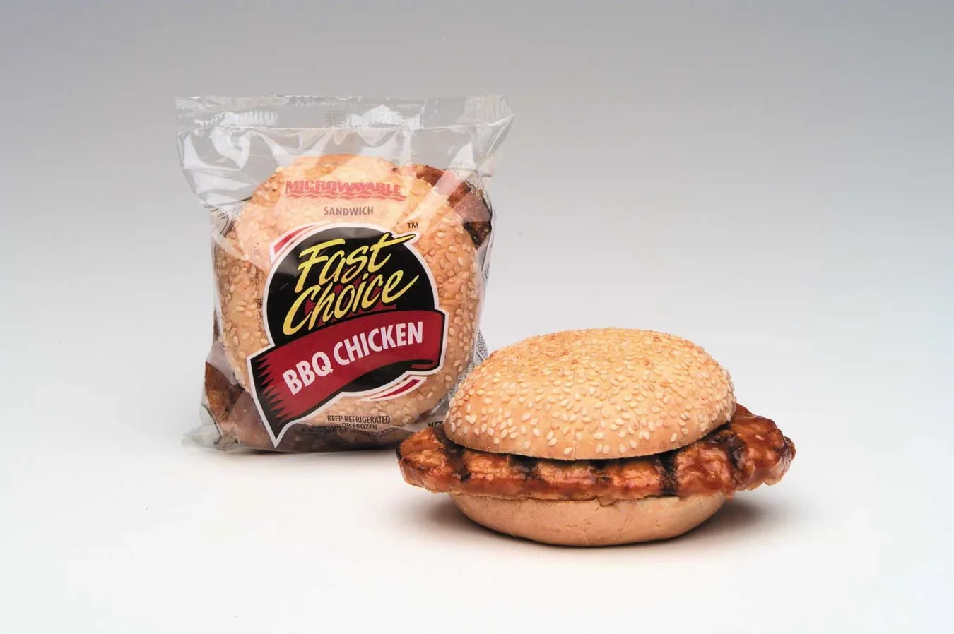 Advance Pierre Fast Choice Barbecue Chicken Sandwich, 5.4 Ounce -- 12 per Case