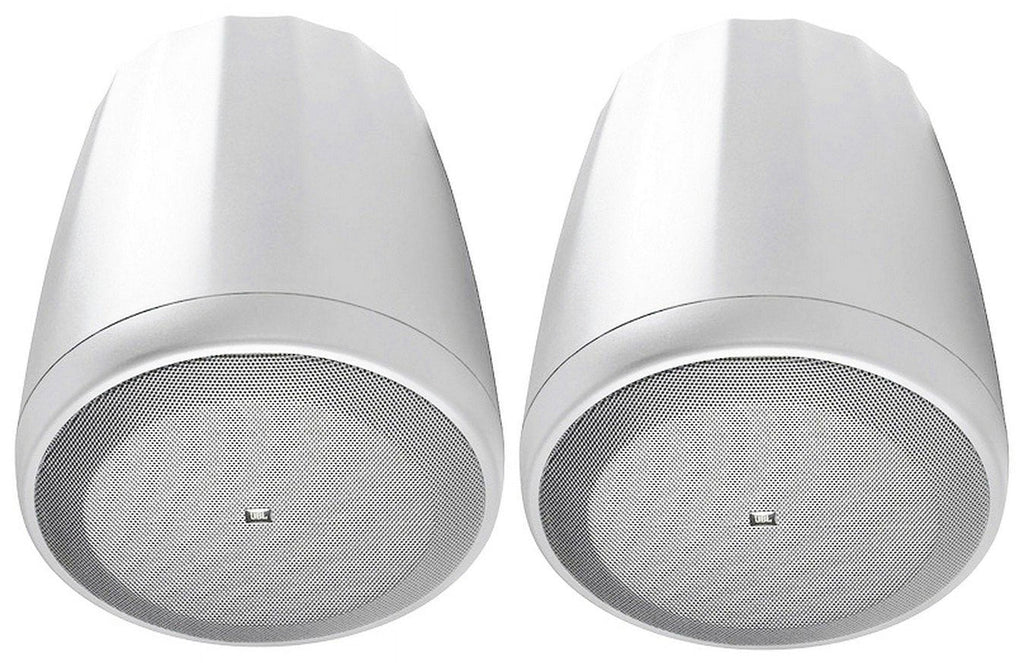 6-Zone Amp+4 JBL White Pendant+6 Slim White Wall Speakers 4 Restaurant/Bar/Cafe