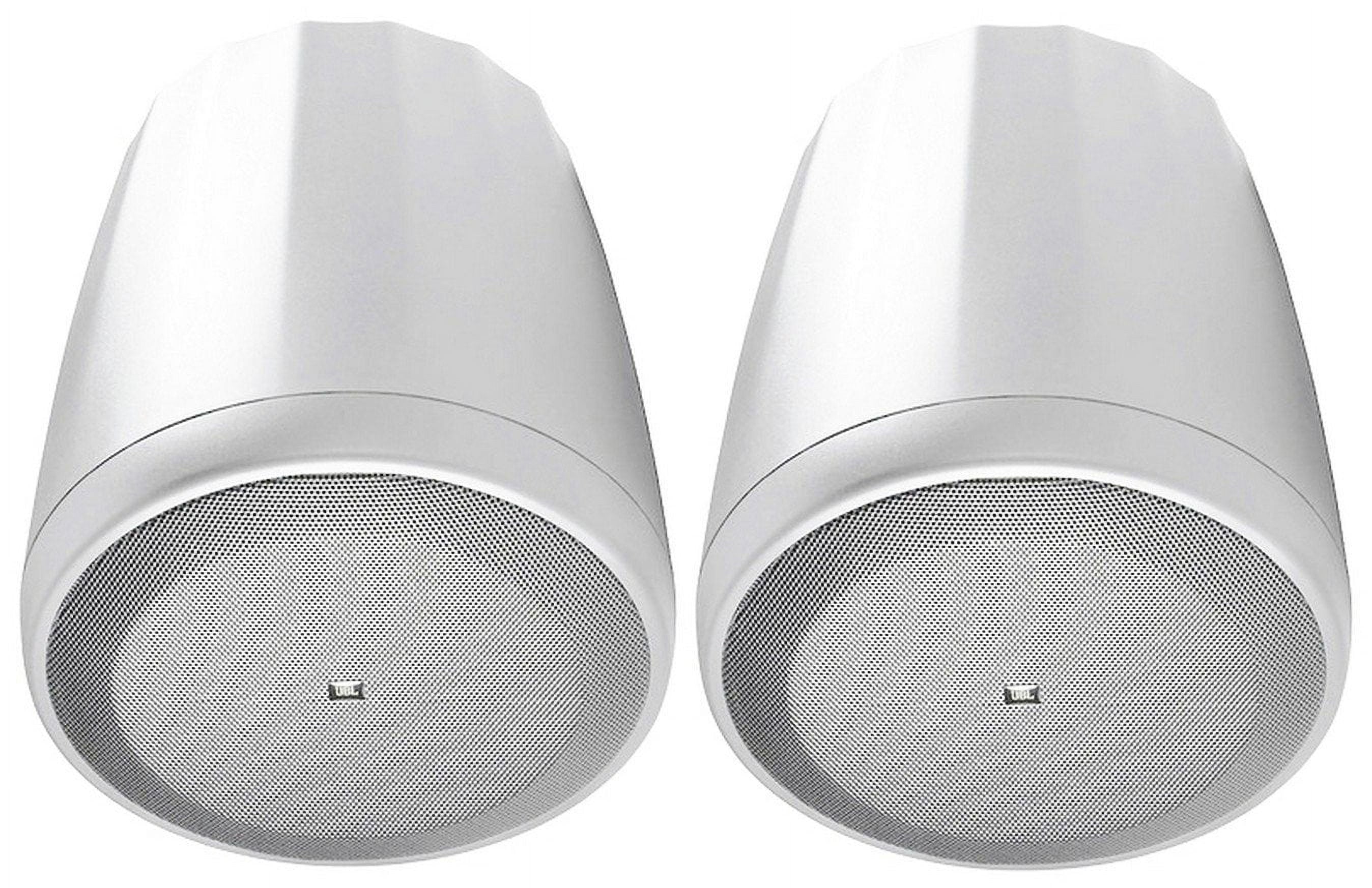 6-Zone Amp+4 JBL White Pendant+6 Slim White Wall Speakers 4 Restaurant/Bar/Cafe