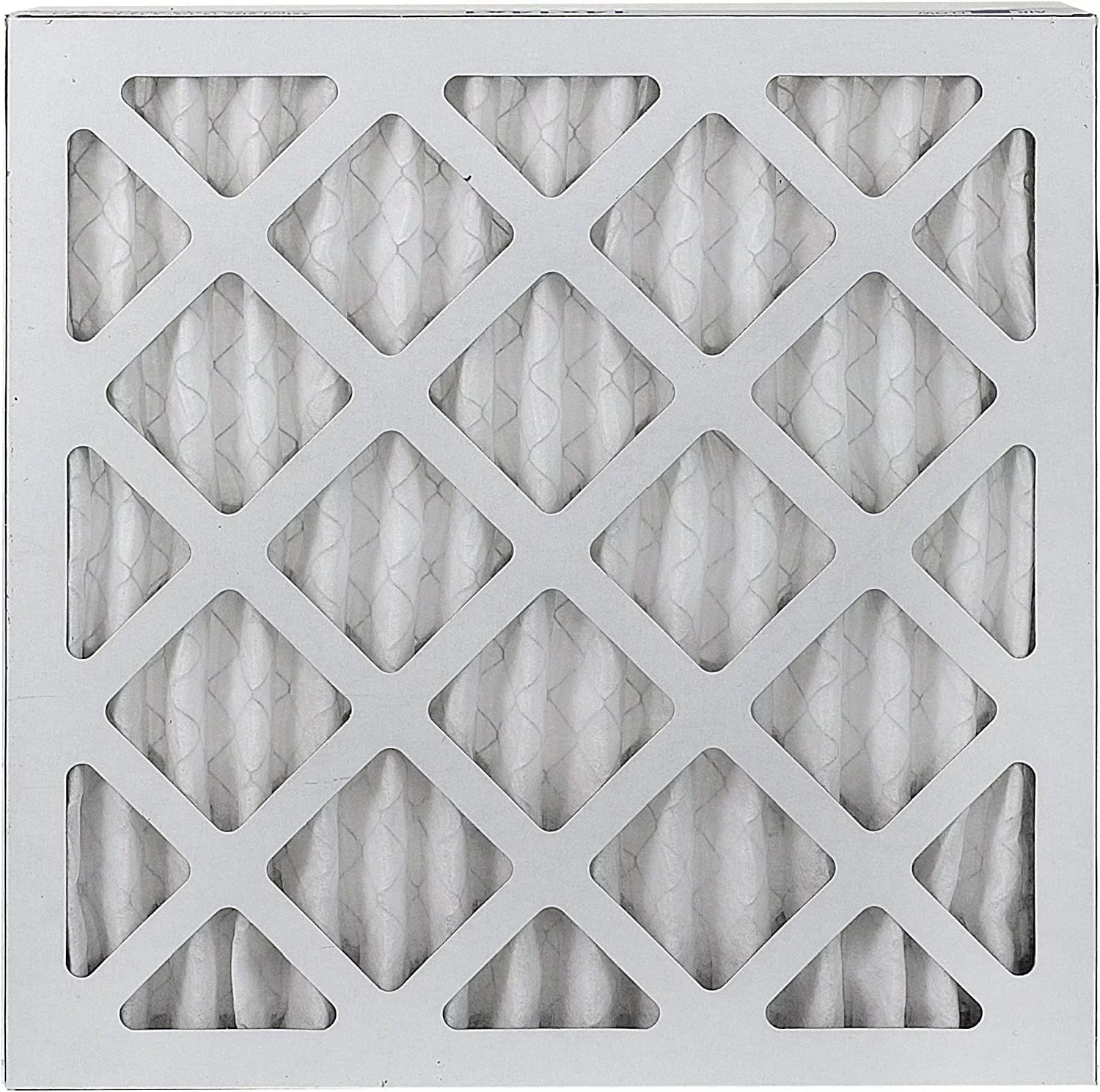 Filterbuy 14x14x1 MERV 8 Pleated HVAC AC Furnace Air Filters (12-Pack)