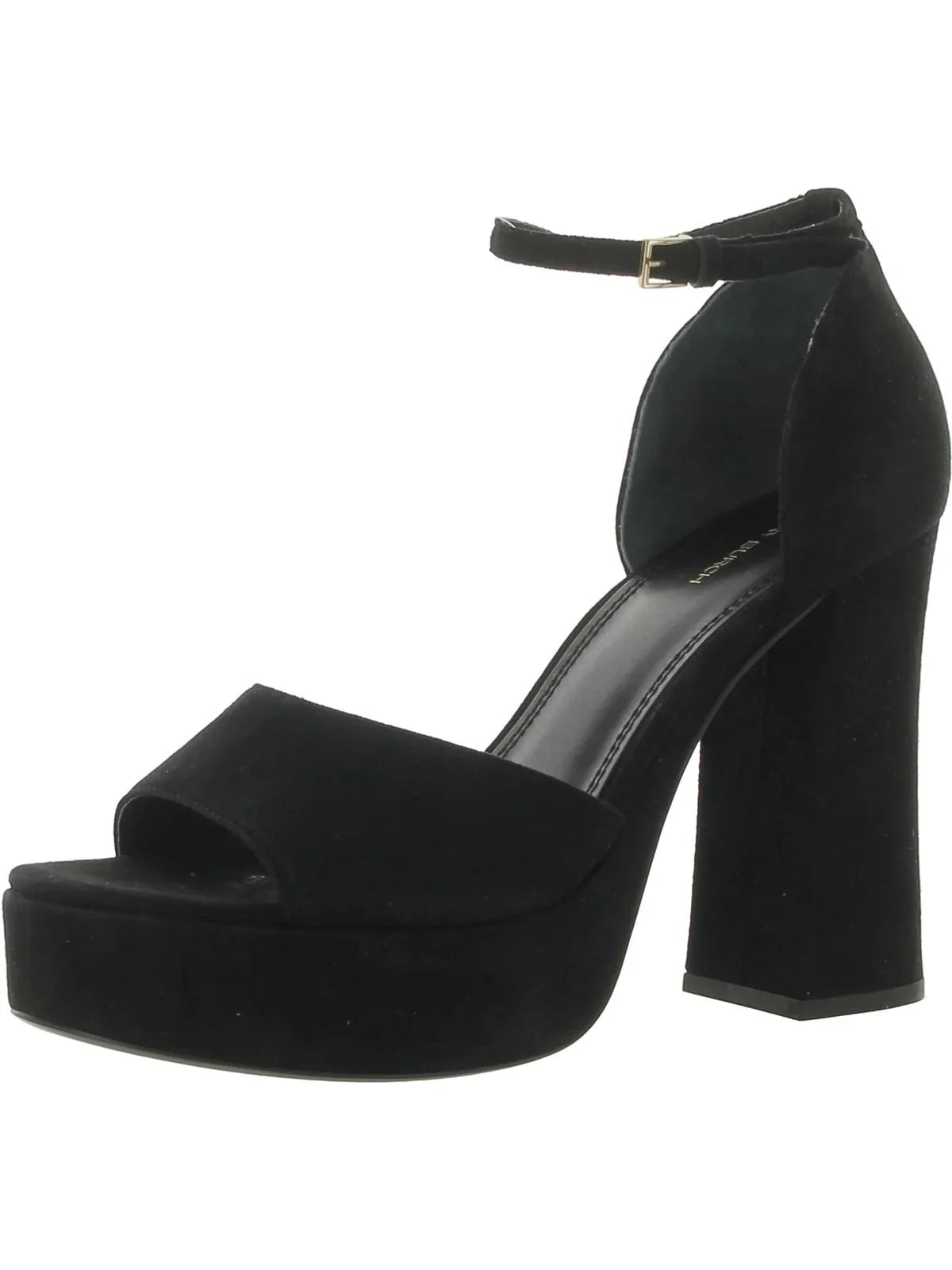 Tory Burch Womens Suede Ankle Strp Platm Sandals