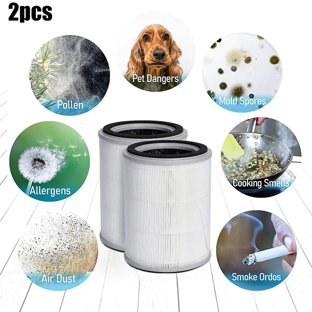QIFEI 2 Pack 3-in-1 Pre-Filter For TOPPIN TPAP001 Air Purifier Replacement Filter