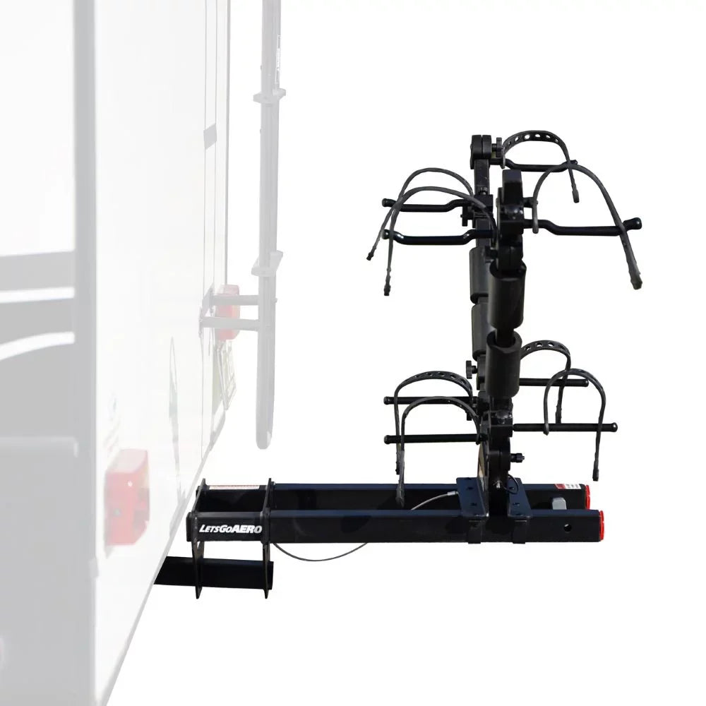 Lets Go Aero (B00390) V-Lectric FAT PRO Two Fat Tire EBike Carrier Fits 2" Receiver Hitch