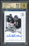Dick Butkus Card 2018 Panini Impeccable Indelible Ink #3 (serial 12/25) BGS 9.5